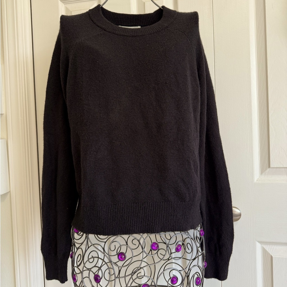 Treasure & Bond Black Crew Neck Sweater